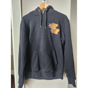 Reaper Religion Pullover Sweatshirt Grim Reaper Large Mens Hoodie Embroidered